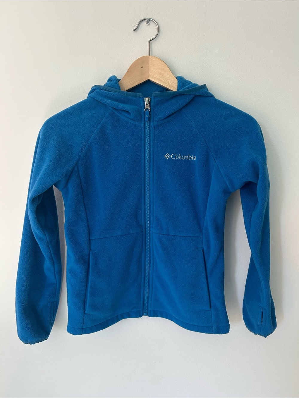 Columbia Kids' Blue Fleece Hoodie Jacket